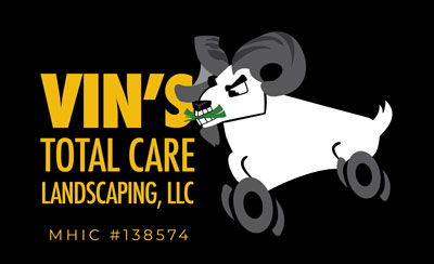 Vin's Total Care Landscaping logo